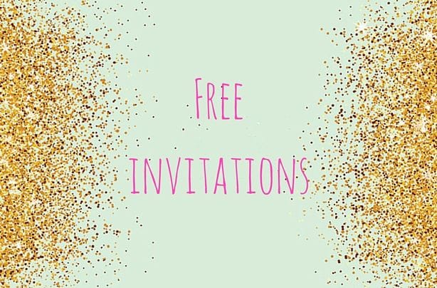 Printable Party Invites